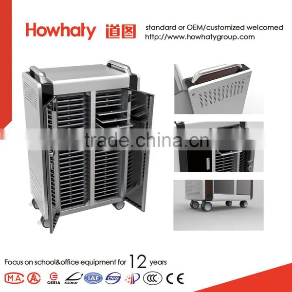 USB Type Tablet Charging Cart With US Imported Chips, CE Certificated photo-3