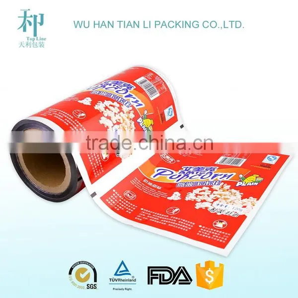 High Barrier Sachet Packaging Plastic Film Roll for Cake Bread Snack photo-2