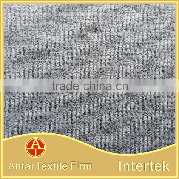 Low Price Knit 4 Way Stretch 95% Polyester 5% Elastane Space Dye Fabric for Activewear photo-3