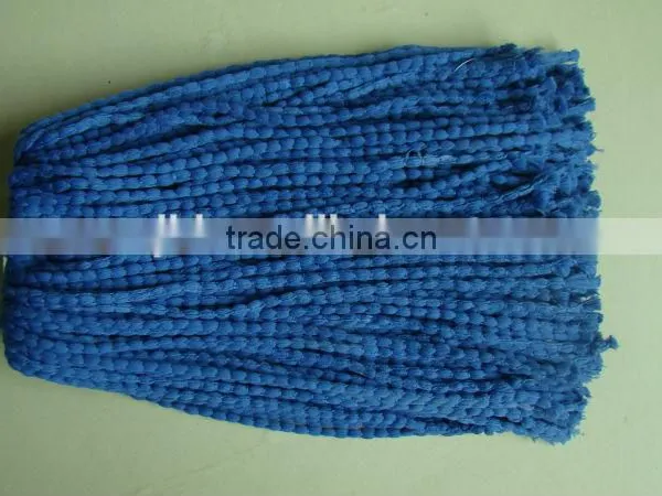 Blue Microfiber Wet Mop Head