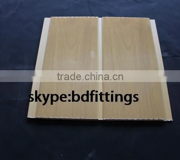 Pvc Wooden Panel Pvc Wood Ceiling Tiles Wood Ceiling Panel photo-3