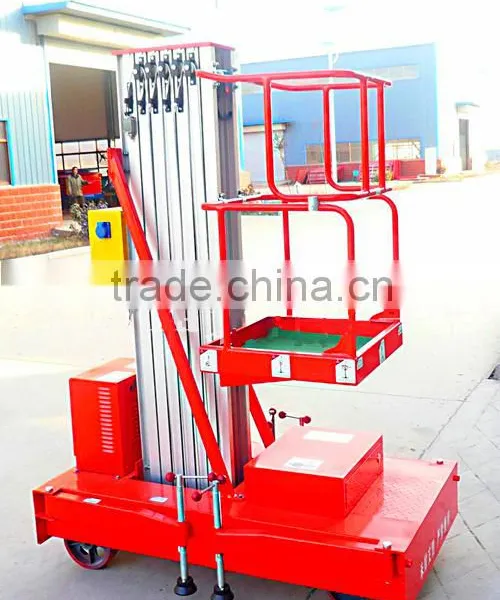 Good Quality Adjustable Mobile Scissor Lift /moving Platform With With Four Wheels photo-5
