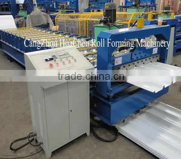 China Galvanized Colored Steel Tile Rolling Mill for Tiles Manufacturing Machinery photo-3