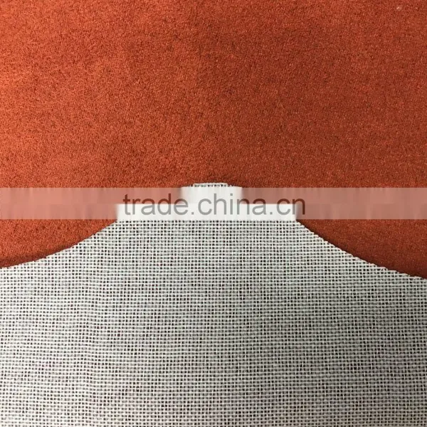 Upholstery Fabric Tc Backing Suede Fabric for Sofa Fabric