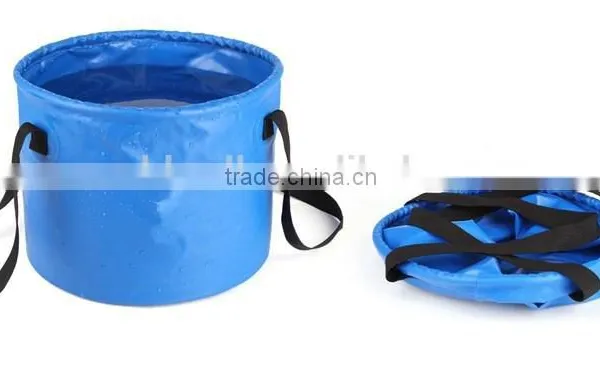 Camping Hiking Multi Function Outdoor Folding Bucket photo-3