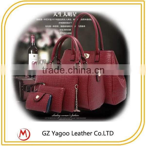 4pcs in 1 Set Branded Tote Women Handbag photo-2