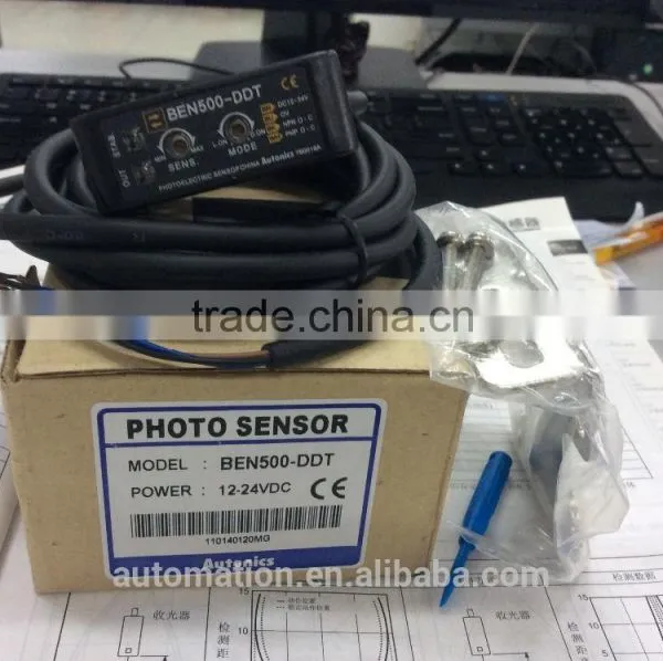 Autonics Diffuse Reflective Sensor BEN500-DDT 500mm 12-24VDC