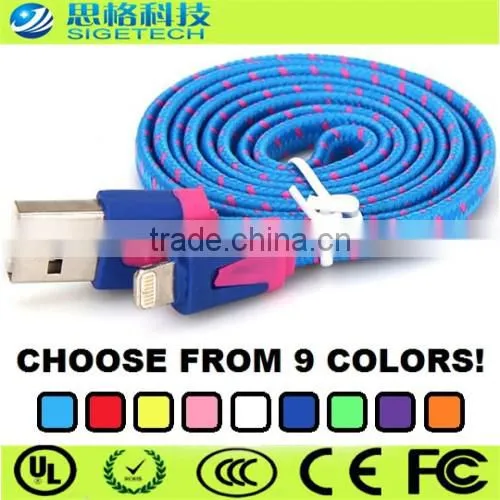 0009 Sigetech Brand Cable Flat Nylon Cable photo-2