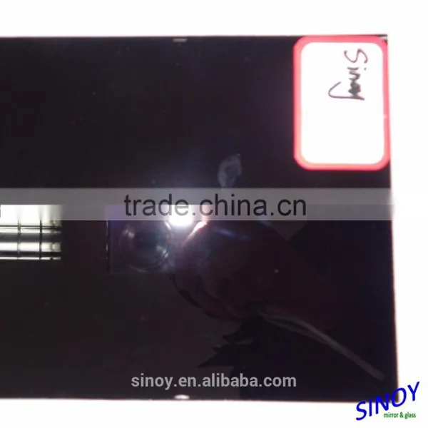 MIRROR PANEL WITH SAFETY VINYL BACK ,PE Film for Wardrobe Door Mirror Manufacturer) photo-3