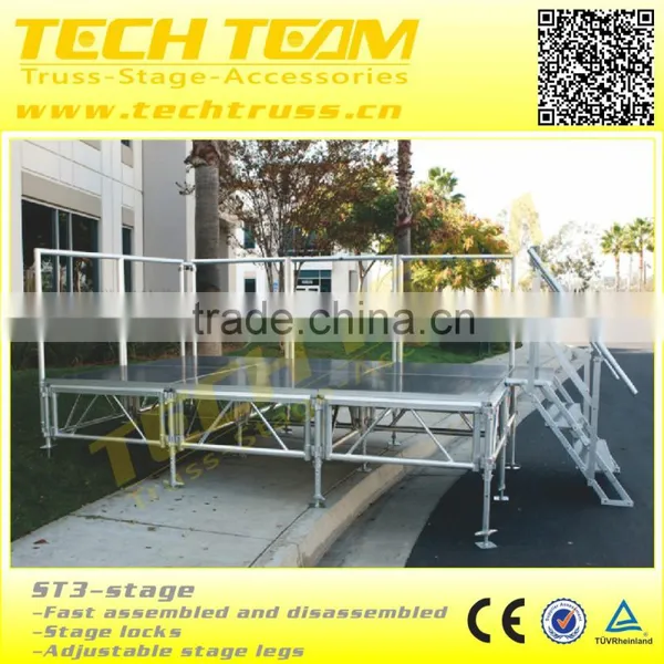 4x4ft, 4x8ft High Quality Portable Stage , Mobile Stage , Wedding Stage photo-6