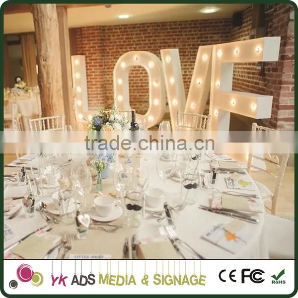 Stage Marquee Lighting Decoration Letters