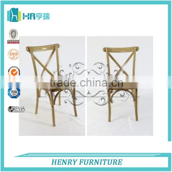Hot Market Strong Wood Cross Back Chair photo-4