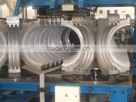 HDPE Corrugated Extruded Pipe Production Line photo-2