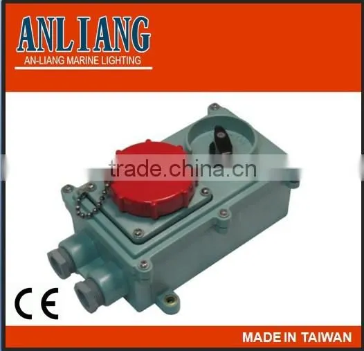 3 Phase IEC 440V Receptacle Electrical Industrial Waterproof Plug and Socket With 3 Pin photo-2