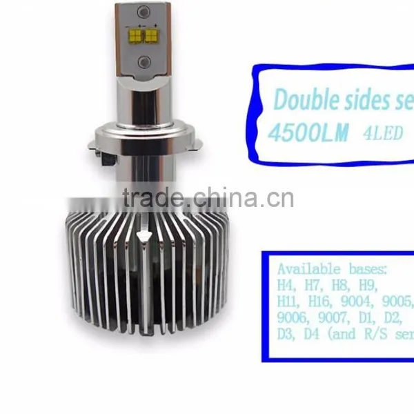 90W 6000K 9000LM White Phlips LED Headlight Kit 9004 9005 9006 H4 H13 LIGHT Bulbs photo-5