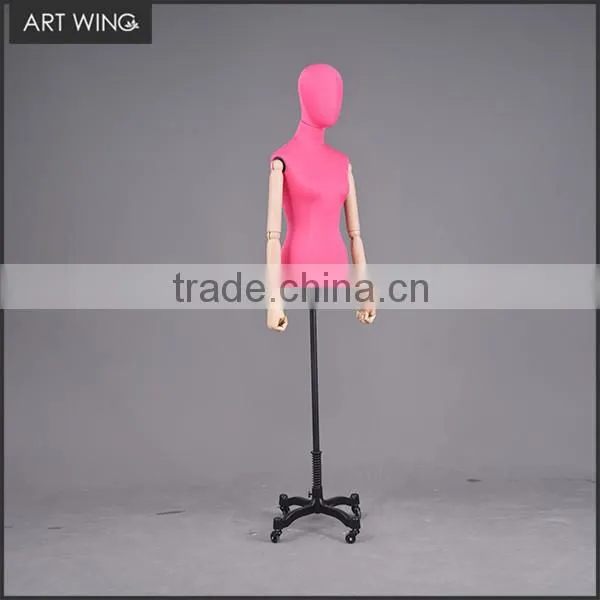 Dressmaker Adjustable Tailor Dress Form Medium Mannequin Fabric photo-2