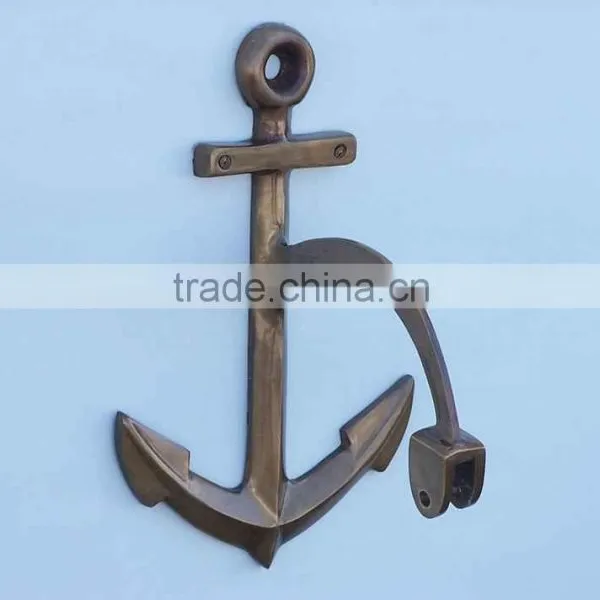 Handcrafted Nautical Decor Anchor Hanging Bell NBB 0020 photo-3