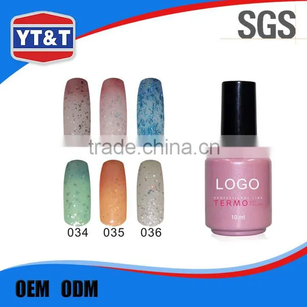 Well-Known Chinese Factory Private Label Thermal Gel Color Changeable Nail Polish photo-4