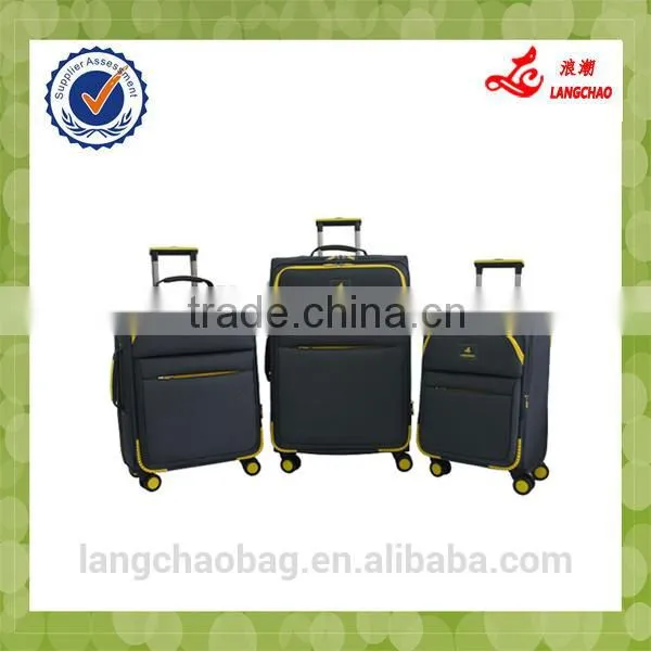 Four Wheels Compass Waterproof Fabric Travel Bag China Wholesale Luggage Sets photo-4