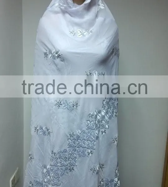 SCF-0416 High Popular Hot Fashion Ladies Scarf With Fancy Design Good Quality for African Women Wedding Party Decoration photo-5