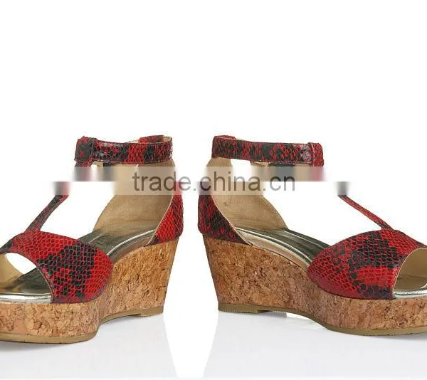 Platform Shoes High Heel Wedges Sandals Women Shoes photo-4