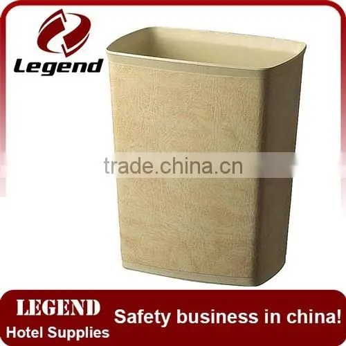 High Quality PU Leather Advertising Garbage Bin photo-5