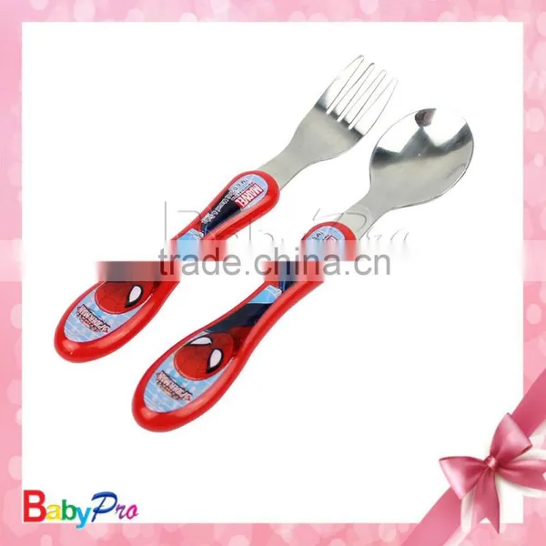 Cheap Goods From China Wholesale Quality Products Unique Design Baby Spoon and Fork Stainless Steel Fork and Spoon photo-4
