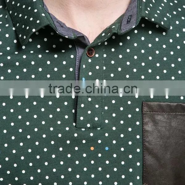 Custom Mens Quick Dry T-shirts China Spot Pure Cotton Moisture Transfer Leisure Polo Shirts photo-3