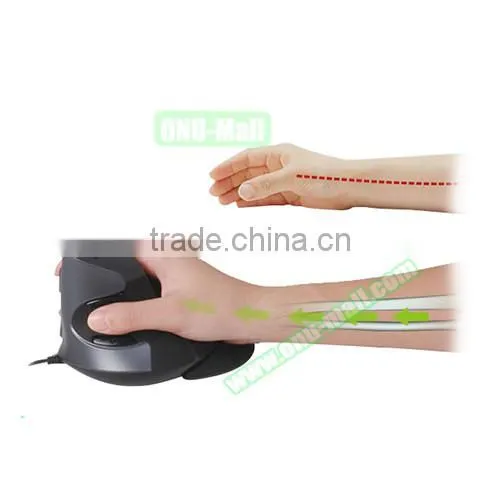 Shenzhen Factory OEM Delux M618 Wireless Vertical Ergonomic Mouse, USB Upright Laser Comfort Mice Quality Choice photo-5