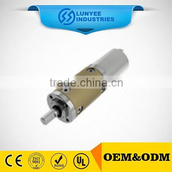 12V 24V 1-1600rpm 37mm Micro DC Gear Motor for IC Card Water / Electricity / Gas / Heating Table photo-2