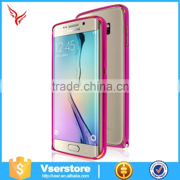 2016 Popular Case for Samsung Galaxy S6 Edge Aluminum Bumper Case for Samsung Metal Cell Phone Case photo-4