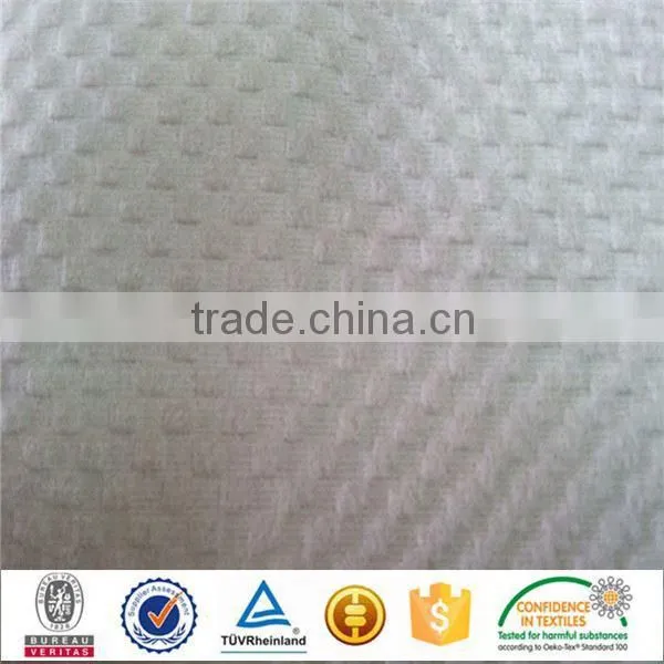 Factory Supply Polyester 3mm Foam Back Embossed Car Seat Fabrics photo-2