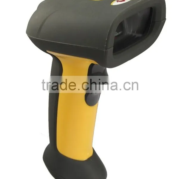 Large Capecity Battery 2200mAh Yellow Wireless Barcode Scanner XL-9528 photo-3