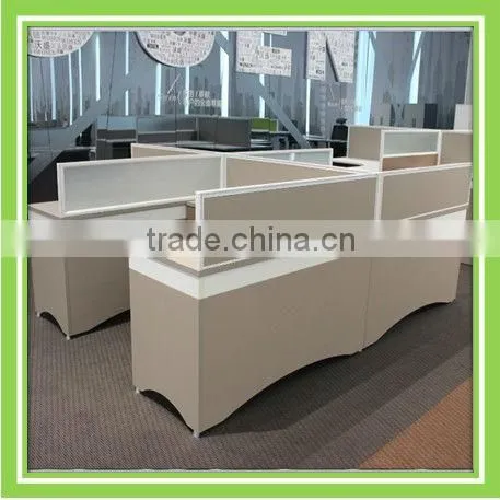 2013 CHEAPER!!! MODERN CHEAPER WORKSTATION OFFICE FURNITURE FOR 4 PERSONS-S20-4C