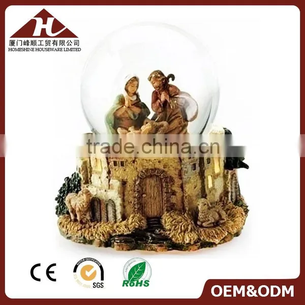 Zinc Galvanization Silver Forest Tree Snow Globe Supplier's Choice photo-6
