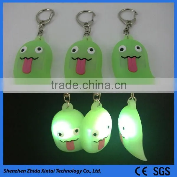 Cute Mini Kids Silicone Cute Keychain Doll Keychain photo-2