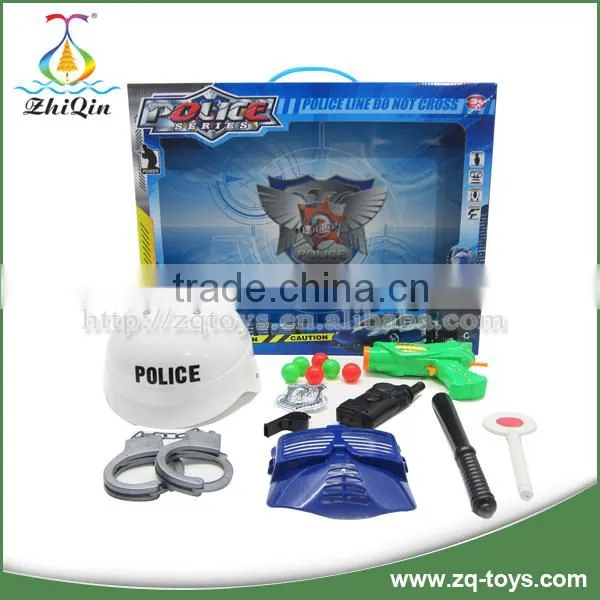 Hot Selling Plastic Police Toy Set for Children Role Play photo-2