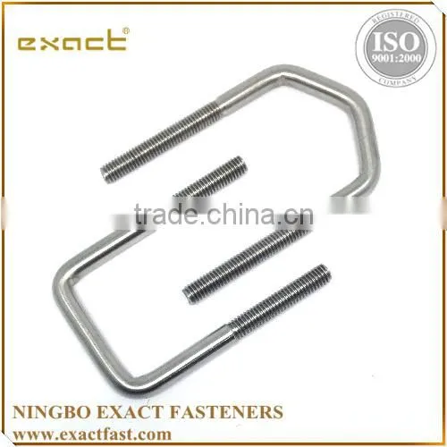 MANUFACTURER SUPPLY HIGH QUALITY ZINC/YELLOW/HOT DIP GALVANIZED STANDATD GRADE4.8/8.8/10.9 U BOLT SIZES photo-2