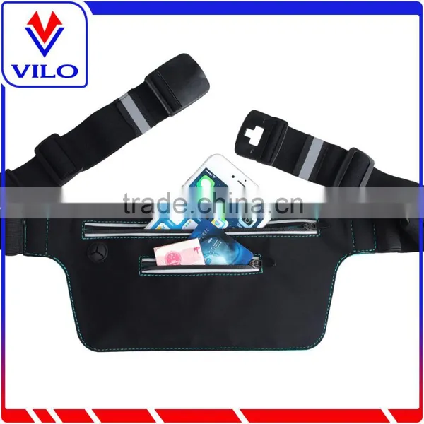 Hot Selling Reflective Sports Water Resistant Waist Bag Runner Belt photo-3