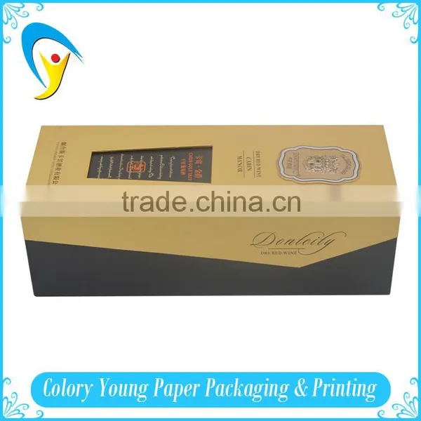 Hot Stamping Printing Cardboard Wine Box photo-4