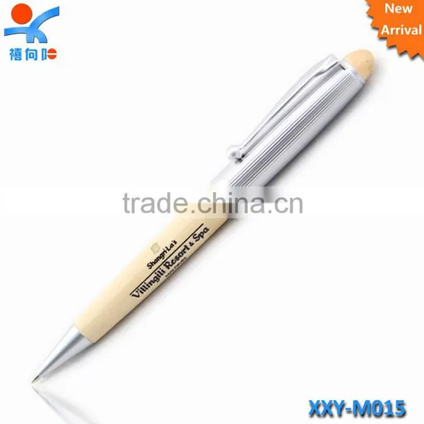 Logo Printed Wood Ball Pen