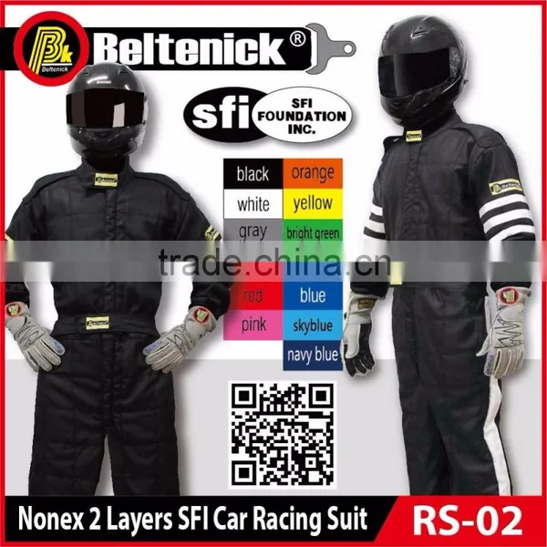 Beltenick 100% NOMEX Two Layers SFI Car Racing Suit