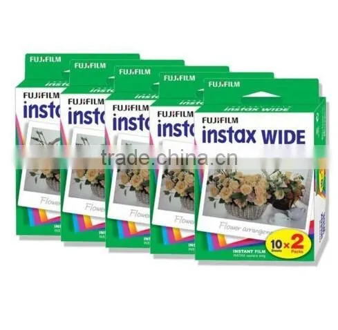Fuji Fujifilm Instax Wide 40 Sheets Film 210 200 100 500AF Camera Polaroid Instant photo-3