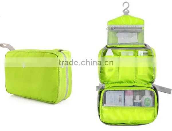 2015 Fashion Multi Compartment Colorful Cosmetic Bag
