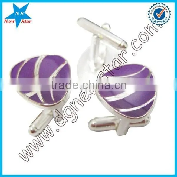 Silver cufflinks