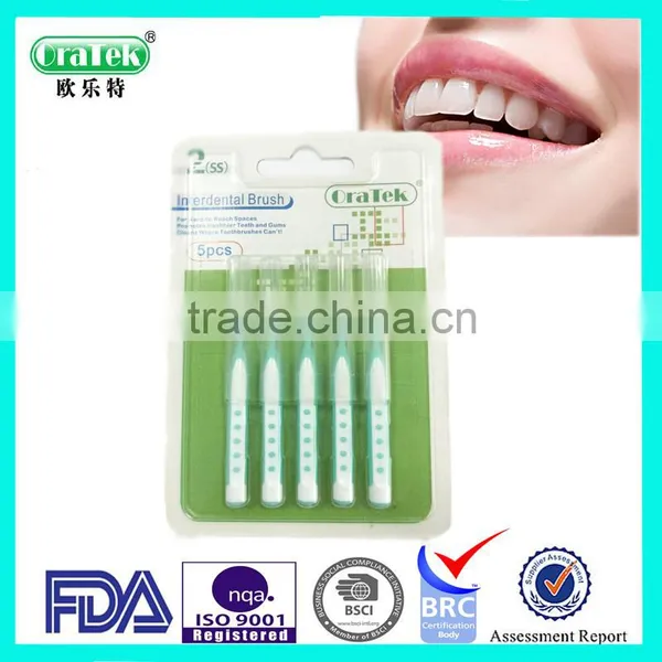 Soft TPE Rubber Coating Interdental Brushes