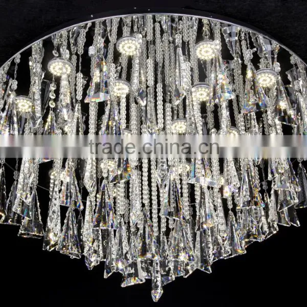 WD6810PA/PLA/SA/SL K9 Crystal Indoor Pendant Light photo-3