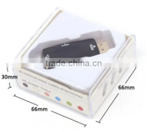 HDMIA Female to VGA Female Adapter 24k Gold Plated Connector Top Quality photo-2