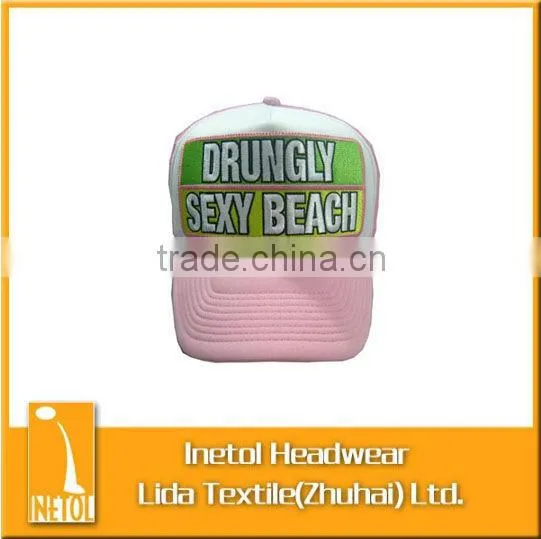 5 Panels With Plastic Closure and Exquisite Embroidery Cap