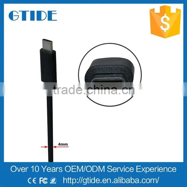 Gtide Hot Sale New Products Black Type C USB Cable for Apple Macbook photo-4